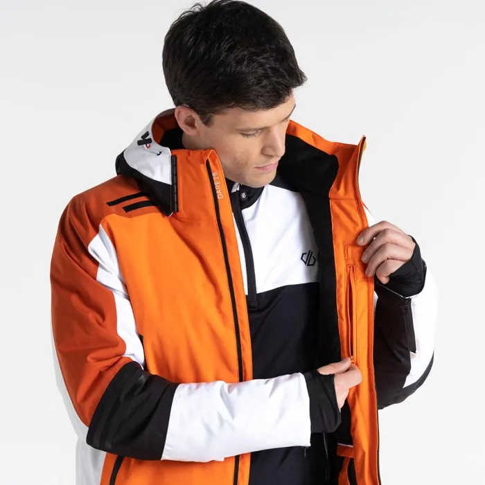 Dare 2b Ski Jackets Speed Ski Jacket Puffins Orange 8211 Men
