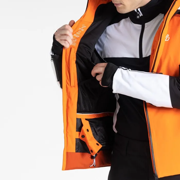 Dare 2b Ski Jackets Speed Ski Jacket Puffins Orange 8211 Men
