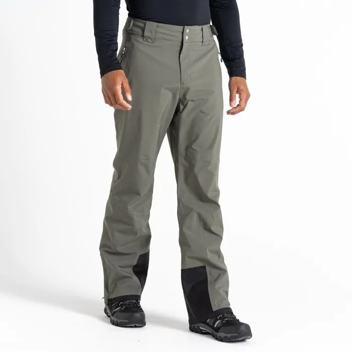 Dare 2b Ski Trousers and Salopettes Achieve II Recycled Ski Pants Lichen Green 8211 Men