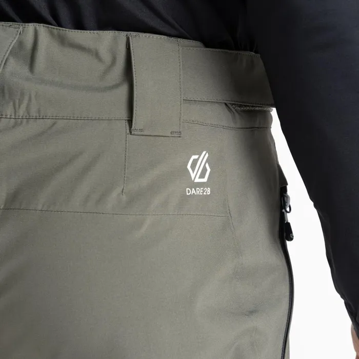 Dare 2b Ski Trousers and Salopettes Achieve II Recycled Ski Pants Lichen Green 8211 Men