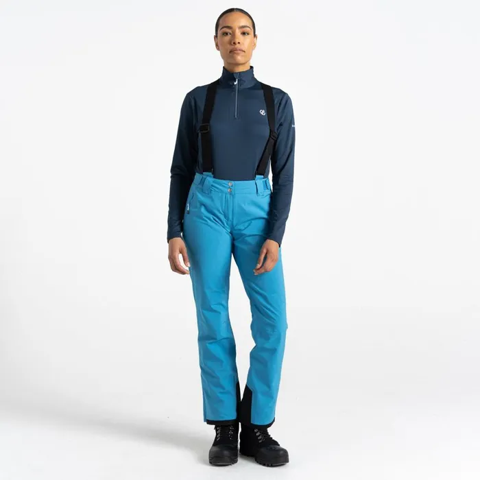 Dare 2b Ski Trousers and Salopettes Diminish Waterproof Insulated Ski Pants Swedish Blue 8211 Women Dare 2b Ski Trousers and Salopettes Diminish Waterproof Insulated Ski Pants Swedish Blue 8211 Women