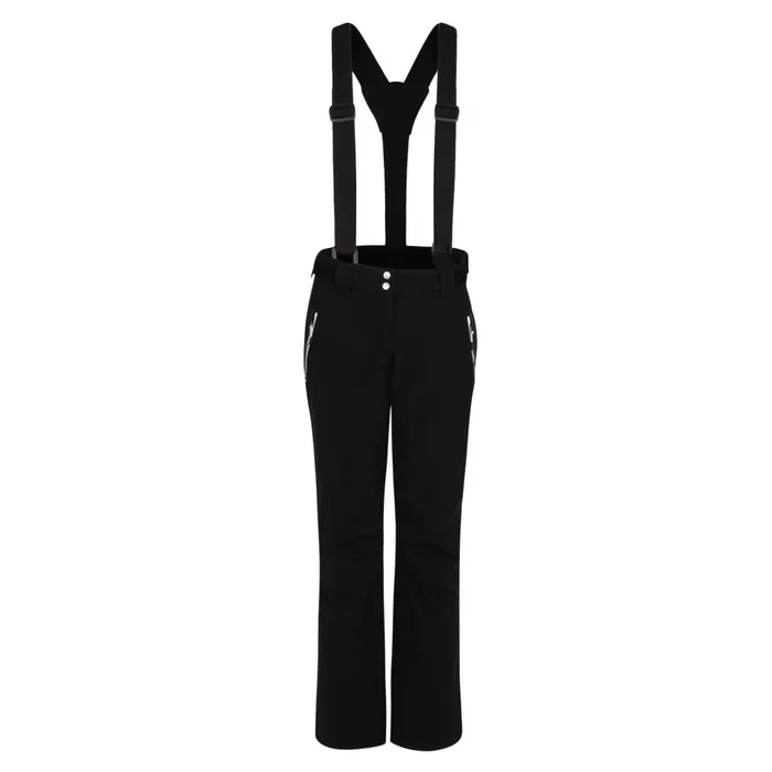 Dare 2b Ski Trousers and Salopettes Effused II Recycled Ski Pants Black 8211 Women