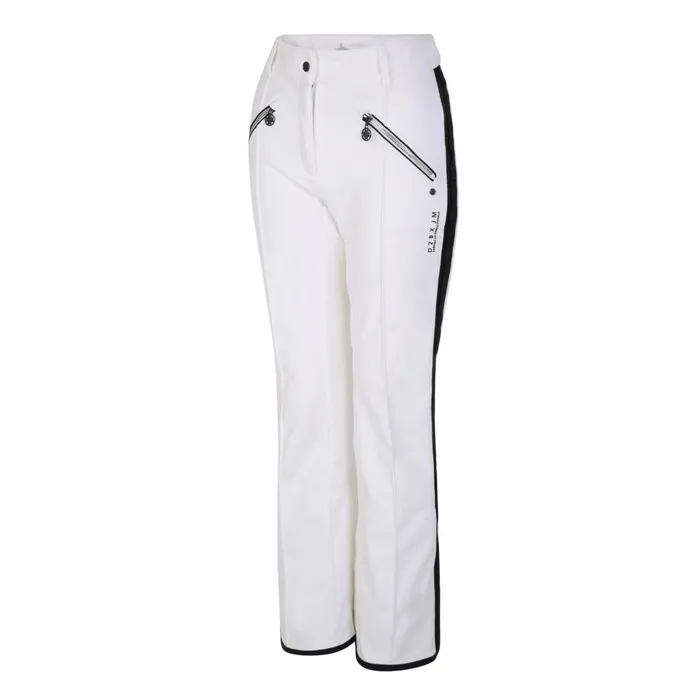 Dare 2b Ski Trousers and Salopettes Julien Macdonald 8211 Regulation Ski Trousers White 8211 Women