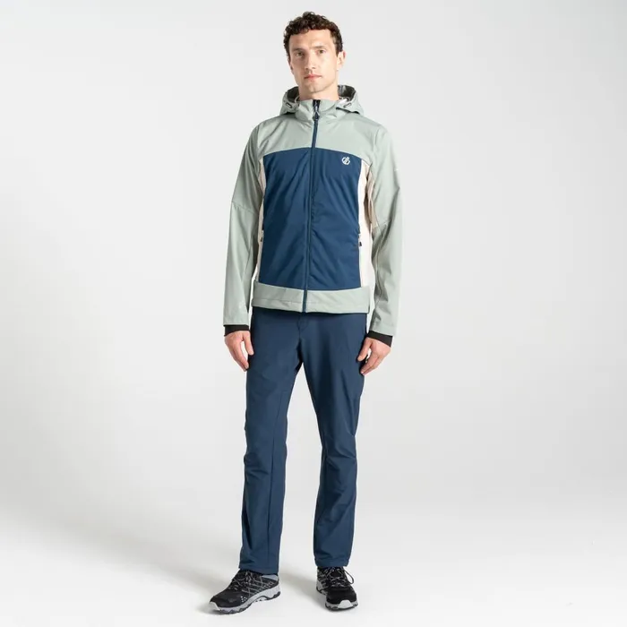 Dare 2b Softshell Jackets Mountaineer Softshell Jacket Moonlight Denim Green 8211 Men