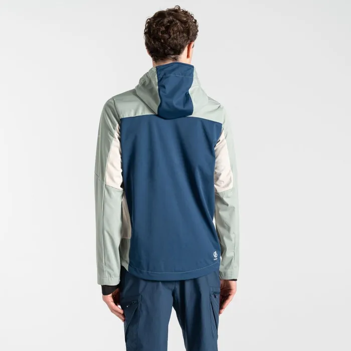 Dare 2b Softshell Jackets Mountaineer Softshell Jacket Moonlight Denim Green 8211 Men