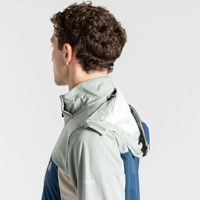 Dare 2b Softshell Jackets Mountaineer Softshell Jacket Moonlight Denim Green 8211 Men