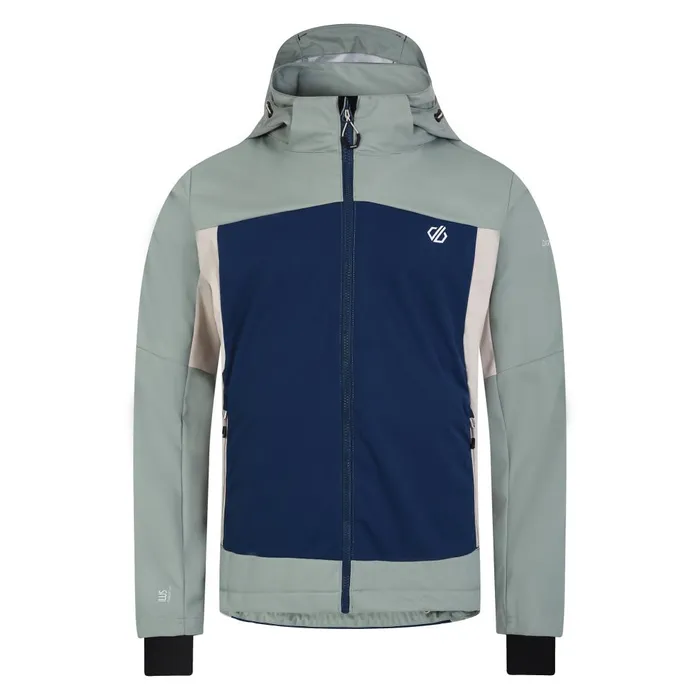 Dare 2b Softshell Jackets Mountaineer Softshell Jacket Moonlight Denim Green 8211 Men