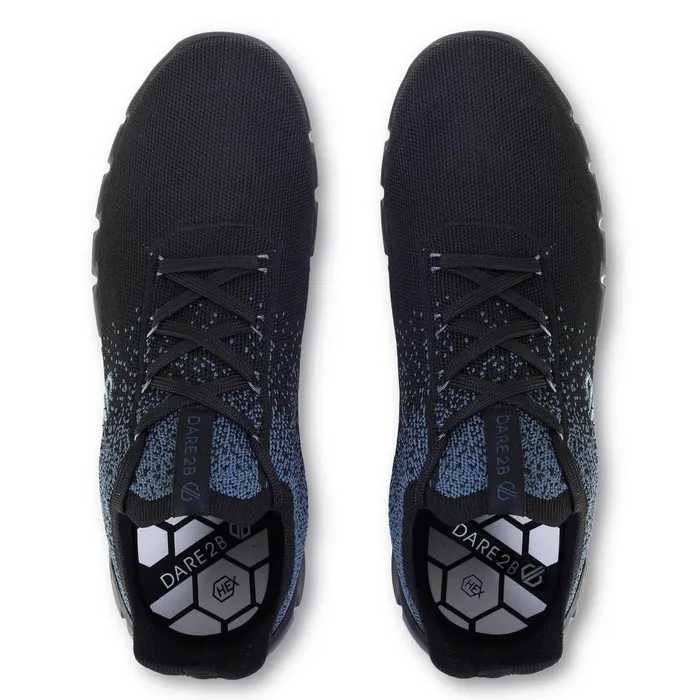 Dare 2b Trainers HexAt Recycled Trainers Black Orion Grey 8211 Men