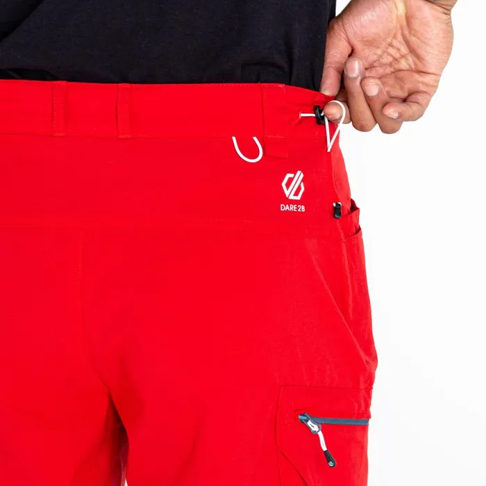 Dare 2b Walking Shorts Tuned In II Walking Shorts Danger Red 8211 Men