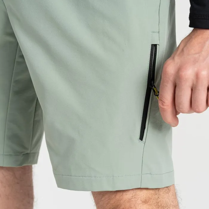 Dare 2b Walking Shorts Tuned In Pro Lightweight Short Lilypad Green 8211 Men