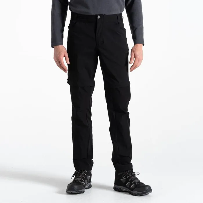 Dare 2b Walking Trousers Tuned In II Multi Pocket Zip Off Walking Trousers Black 8211 Men