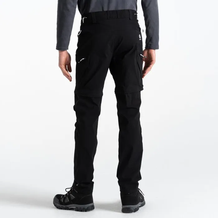 Dare 2b Walking Trousers Tuned In II Multi Pocket Zip Off Walking Trousers Black 8211 Men