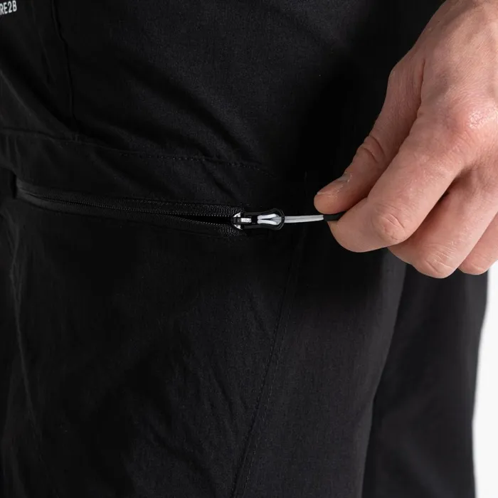 Dare 2b Walking Trousers Tuned In II Multi Pocket Zip Off Walking Trousers Black 8211 Men