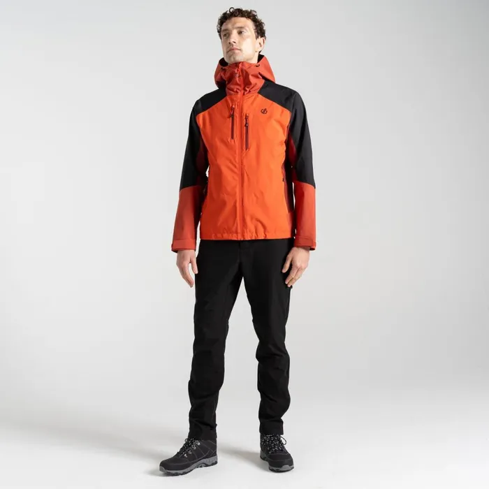 Dare 2b Waterproof Jackets Arising II Waterproof Jacket Cinnamon Tuscan Red 8211 Men