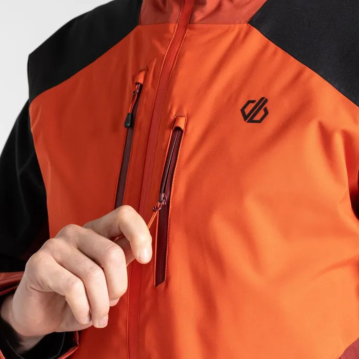 Dare 2b Waterproof Jackets Arising II Waterproof Jacket Cinnamon Tuscan Red 8211 Men