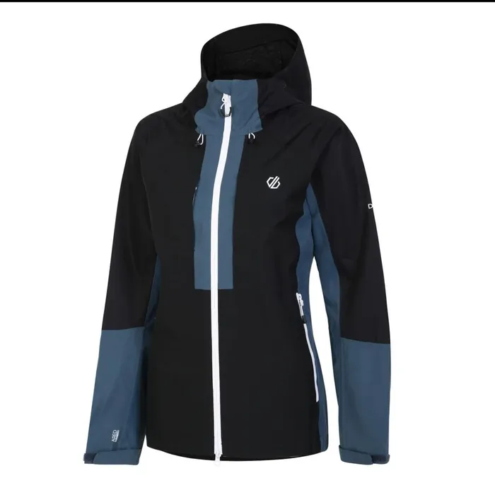 Dare 2b Waterproof Jackets Assuring Waterproof Jacket Orion Grey Black 8211 Women