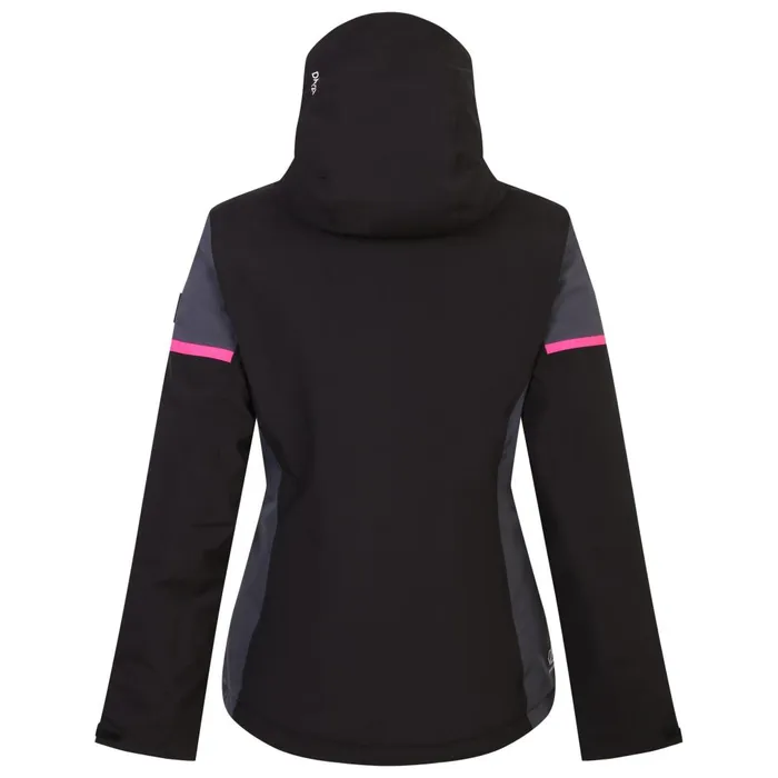 Dare 2b Waterproof Jackets Carving Ski Jacket Black Ebony Grey 8211 Women