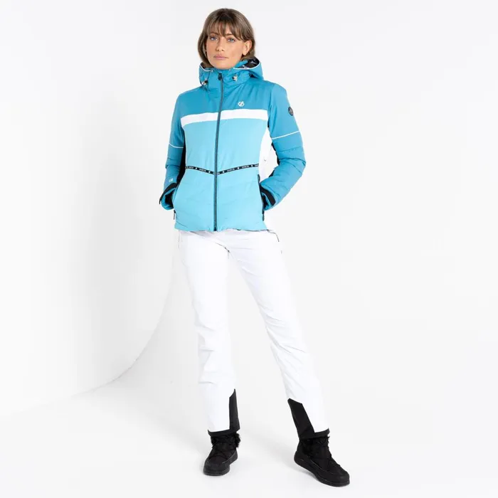 Dare 2b Waterproof Jackets Conveyed Waterproof Ski Jacket River Blue 8211 Women