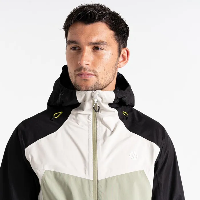 Dare 2b Waterproof Jackets Cornice Waterproof Jacket Oil Green Black 8211 Men