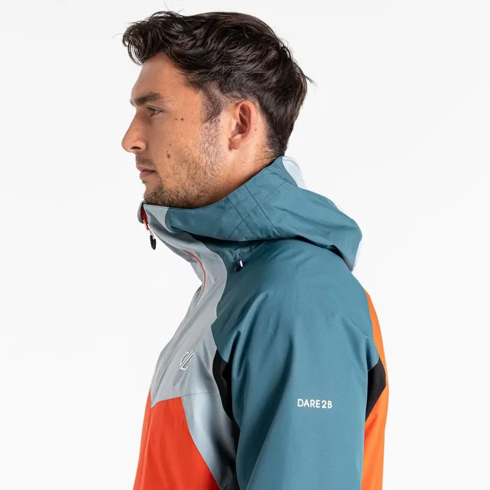 Dare 2b Waterproof Jackets Cornice Waterproof Jacket Slate Grey 8211 Men