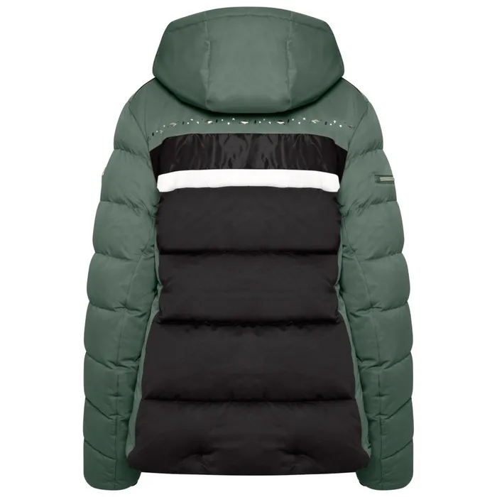 Dare 2b Waterproof Jackets Crystallize Padded Ski Jacket Duck Green 8211 Women