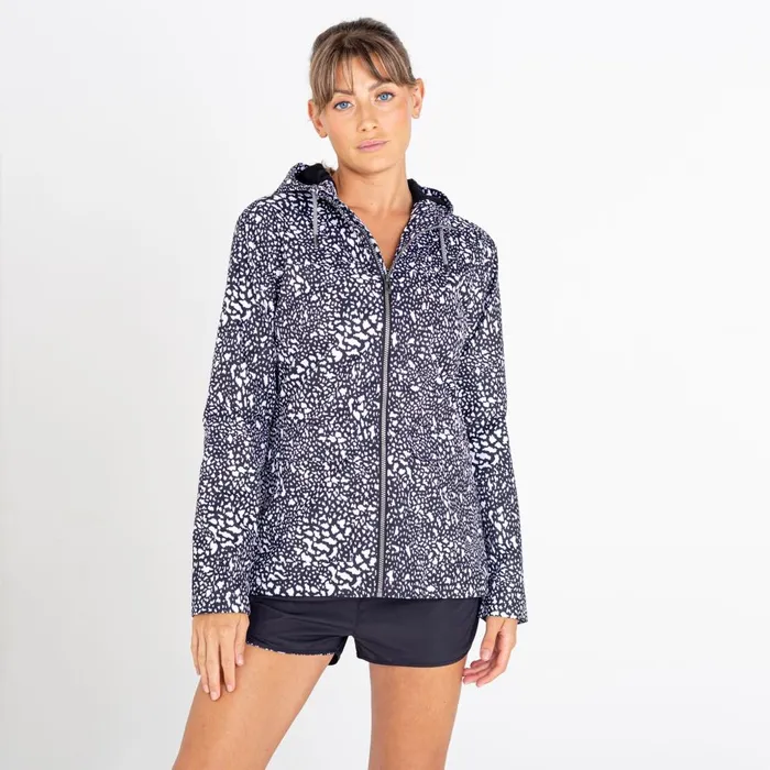 Dare 2b Waterproof Jackets Deviation II Waterproof Jacket Black White Dot Print 8211 Women Dare 2b Waterproof Jackets Deviation II Waterproof Jacket Black White Dot Print 8211 Women