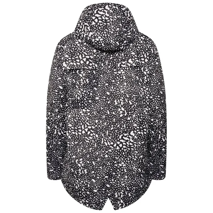 Dare 2b Waterproof Jackets Deviation II Waterproof Jacket Black White Dot Print 8211 Women