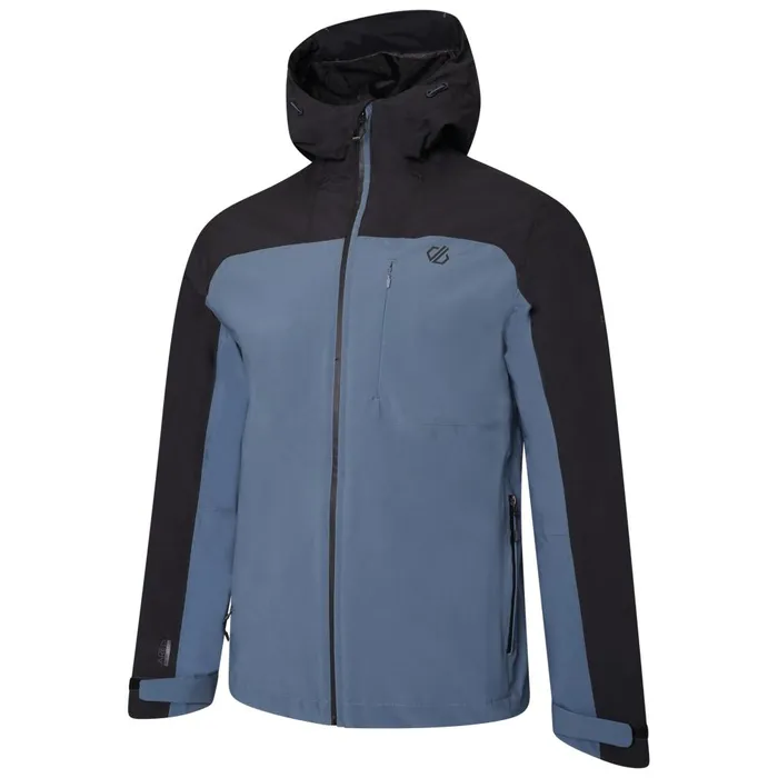 Dare 2b Waterproof Jackets Diluent Era Waterproof Jacket Orion Grey Black 8211 Men