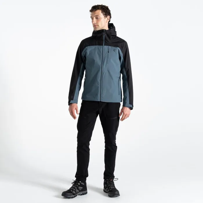 Dare 2b Waterproof Jackets Diluent Era Waterproof Jacket Orion Grey Black 8211 Men