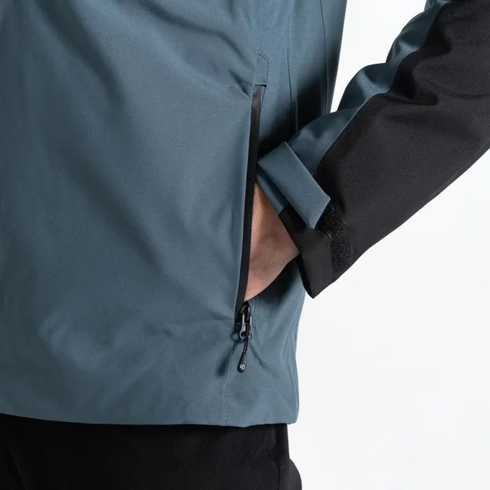 Dare 2b Waterproof Jackets Diluent Era Waterproof Jacket Orion Grey Black 8211 Men