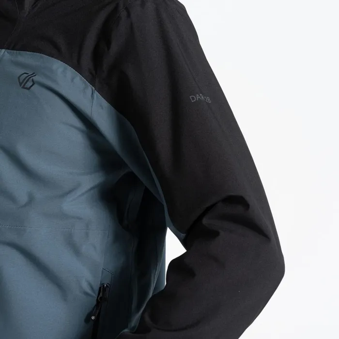 Dare 2b Waterproof Jackets Diluent Era Waterproof Jacket Orion Grey Black 8211 Men