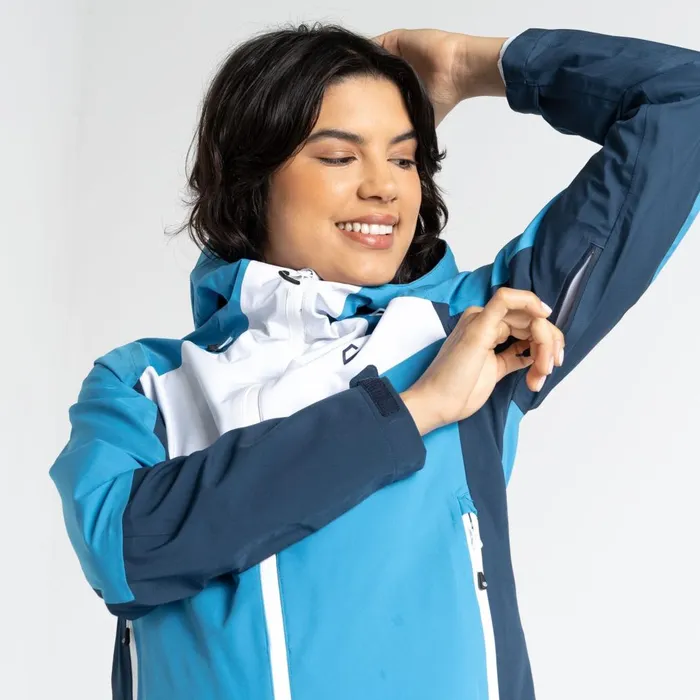 Dare 2b Waterproof Jackets Excalibar Ski Jacket Swedish Blue 8211 Women