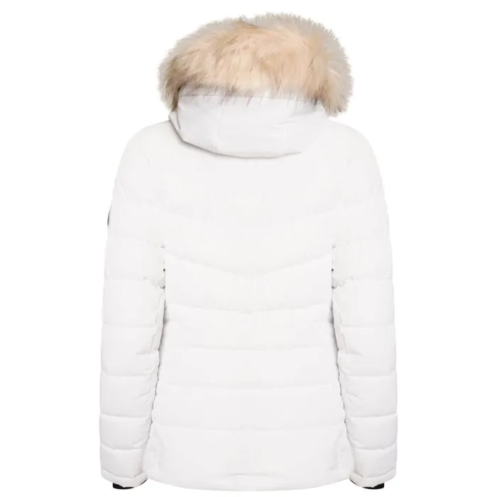 Dare 2b Waterproof Jackets Glamorize III Padded Ski Jacket White 8211 Women