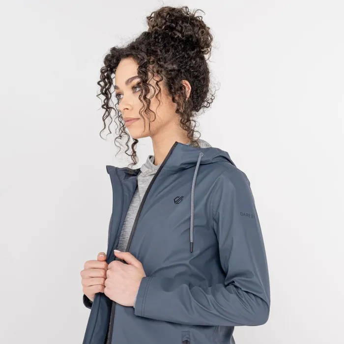 Dare 2b Waterproof Jackets Lambent Waterproof Jacket Ebony Grey 8211 Women