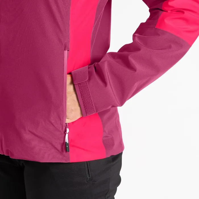 Dare 2b Waterproof Jackets Mountain Series Waterproof Jacket Berry Neon Pink 8211 Women