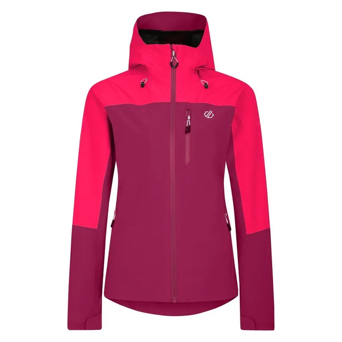 Dare 2b Waterproof Jackets Mountain Series Waterproof Jacket Berry Neon Pink 8211 Women