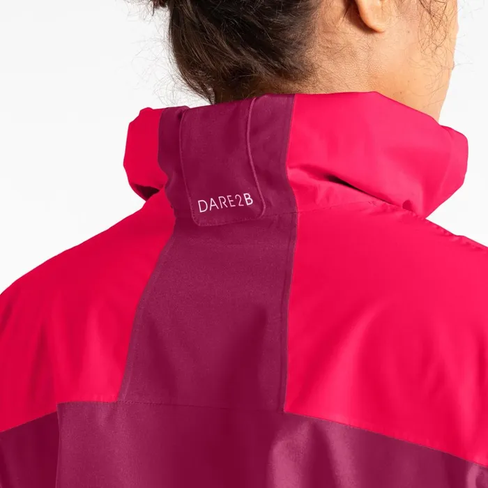 Dare 2b Waterproof Jackets Mountain Series Waterproof Jacket Berry Neon Pink 8211 Women
