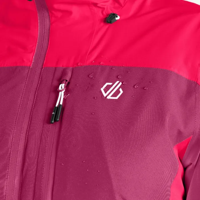 Dare 2b Waterproof Jackets Mountain Series Waterproof Jacket Berry Neon Pink 8211 Women