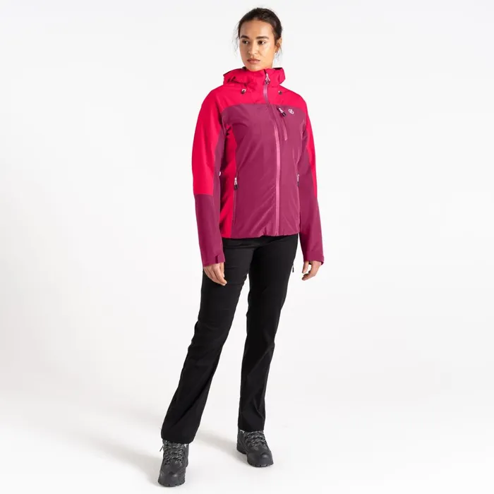 Dare 2b Waterproof Jackets Mountain Series Waterproof Jacket Berry Neon Pink 8211 Women