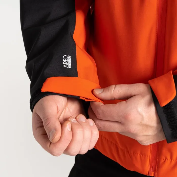 Dare 2b Waterproof Jackets Mountain Series Waterproof Jacket Cinnamon Black 8211 Men