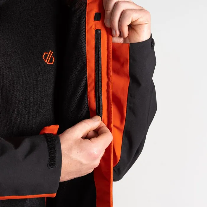 Dare 2b Waterproof Jackets Mountain Series Waterproof Jacket Cinnamon Black 8211 Men