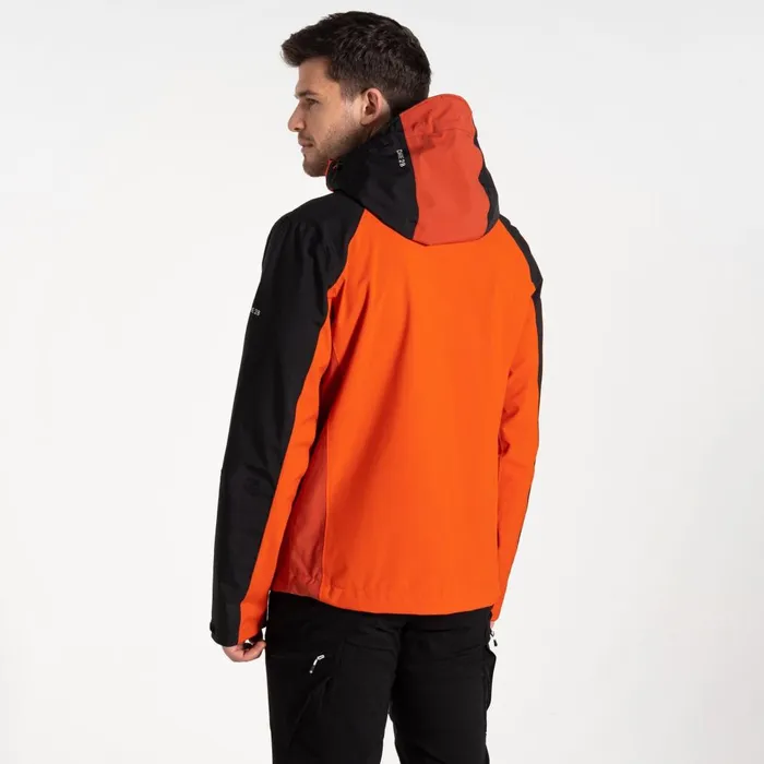 Dare 2b Waterproof Jackets Mountain Series Waterproof Jacket Cinnamon Black 8211 Men
