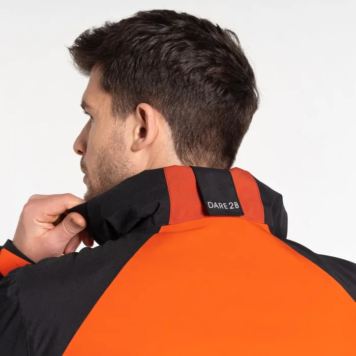 Dare 2b Waterproof Jackets Mountain Series Waterproof Jacket Cinnamon Black 8211 Men