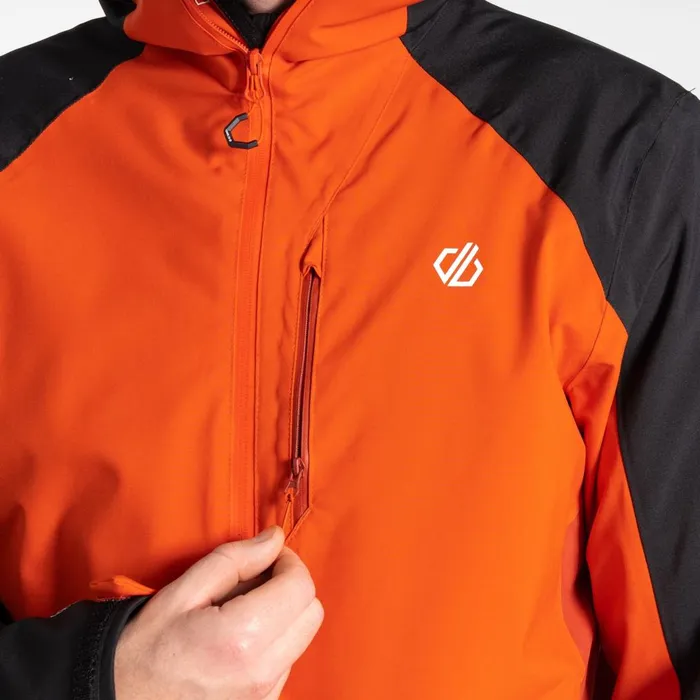 Dare 2b Waterproof Jackets Mountain Series Waterproof Jacket Cinnamon Black 8211 Men