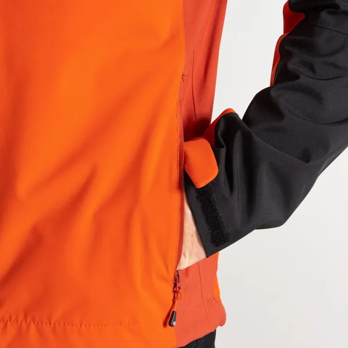 Dare 2b Waterproof Jackets Mountain Series Waterproof Jacket Cinnamon Black 8211 Men