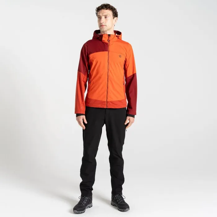 Dare 2b Waterproof Jackets Mountaineer Softshell Jacket Tuscan Cinnamon Red 8211 Men