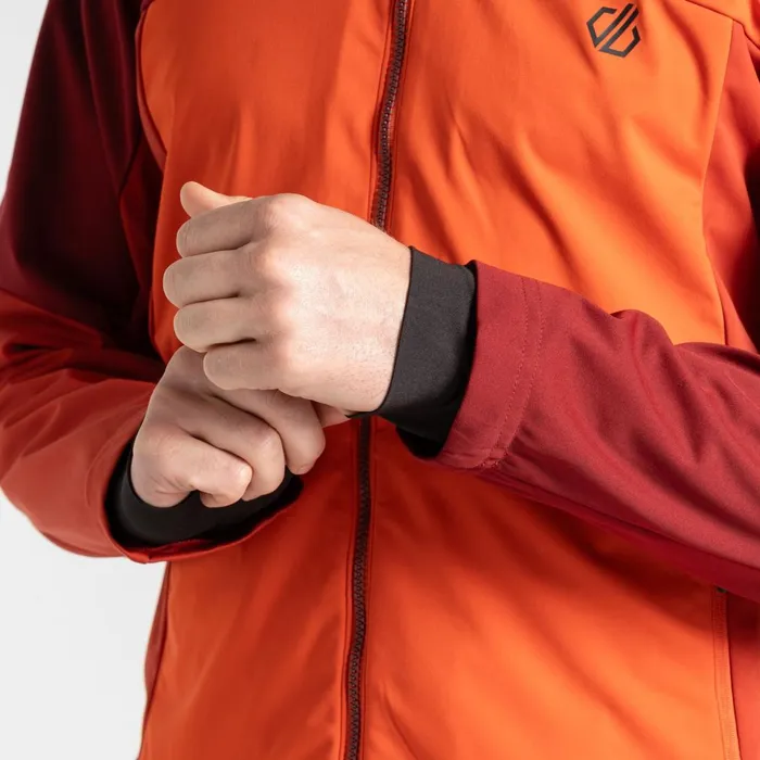 Dare 2b Waterproof Jackets Mountaineer Softshell Jacket Tuscan Cinnamon Red 8211 Men
