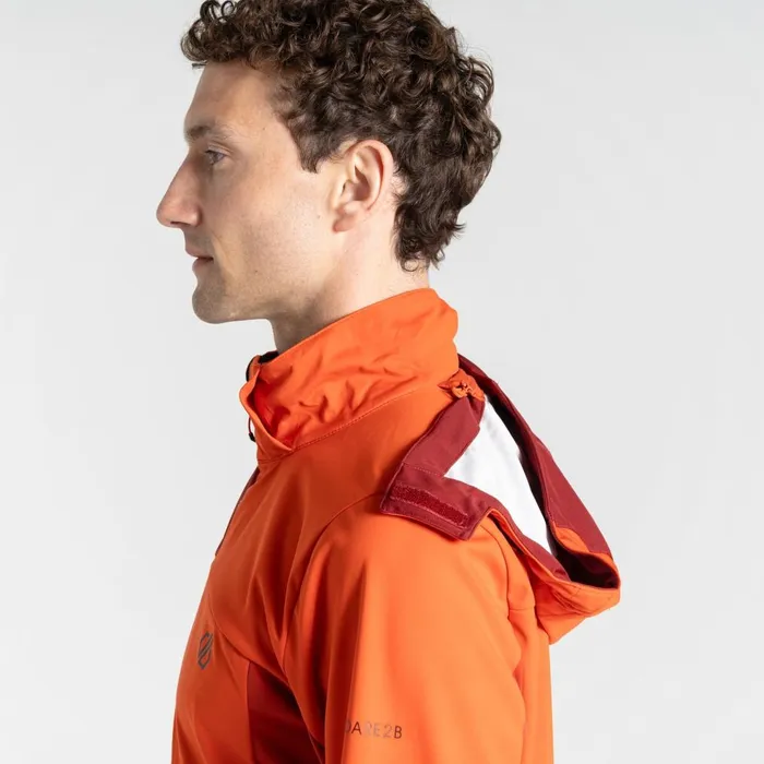 Dare 2b Waterproof Jackets Mountaineer Softshell Jacket Tuscan Cinnamon Red 8211 Men