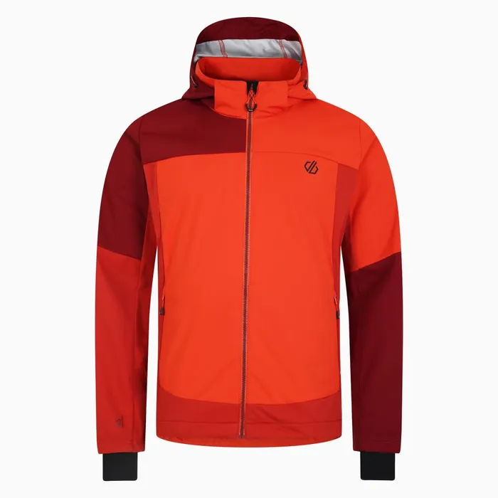 Dare 2b Waterproof Jackets Mountaineer Softshell Jacket Tuscan Cinnamon Red 8211 Men