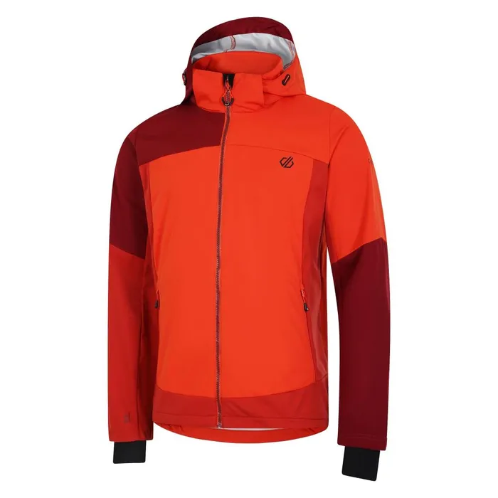 Dare 2b Waterproof Jackets Mountaineer Softshell Jacket Tuscan Cinnamon Red 8211 Men